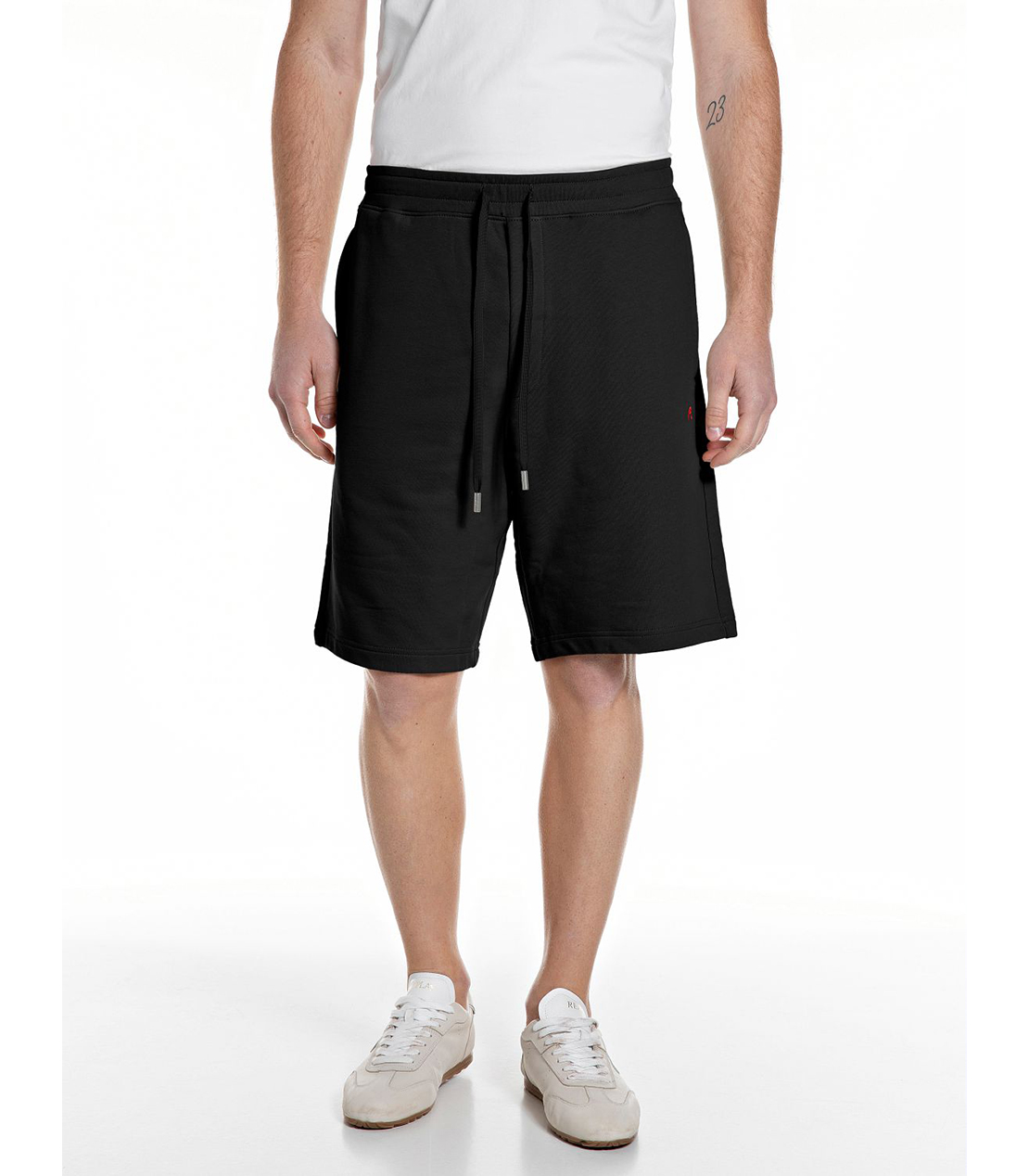 コットンテリーフリースショーツ 詳細画像 ブラック 1